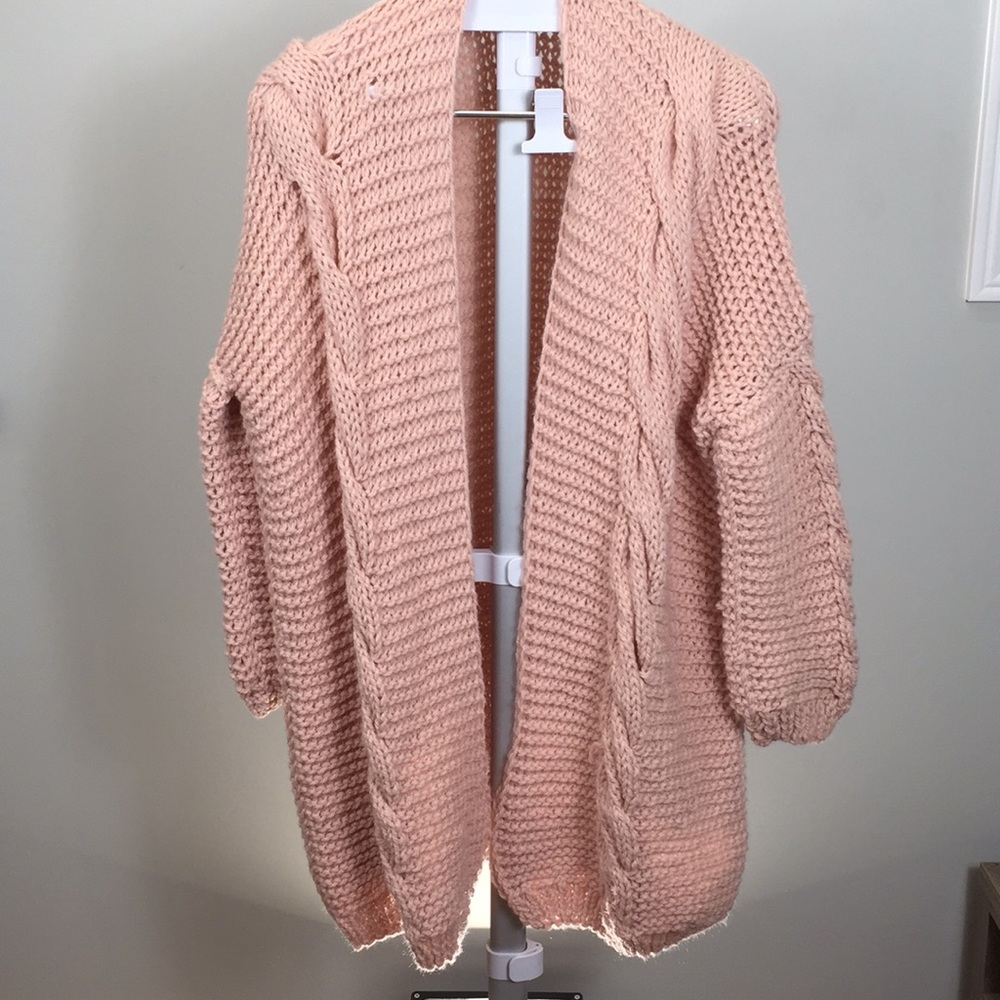Chunky Oversize Cardigan Handmade
